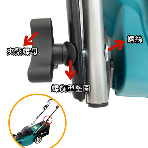 【MAKITA 牧田】充電式手推草坪修剪機 DLM380-割草機出租 (3)-yuj40.jpg